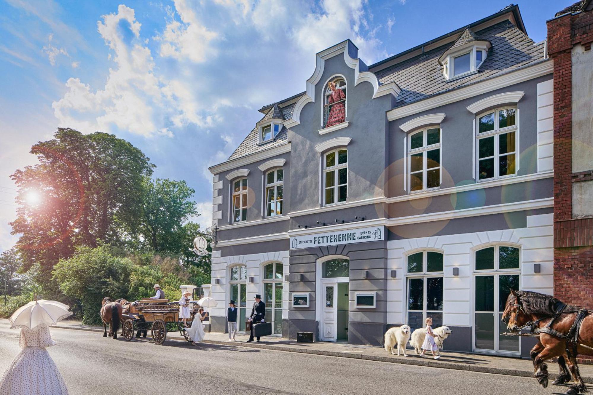 Stuckhotel Fettehenne Ratingen Exterior photo